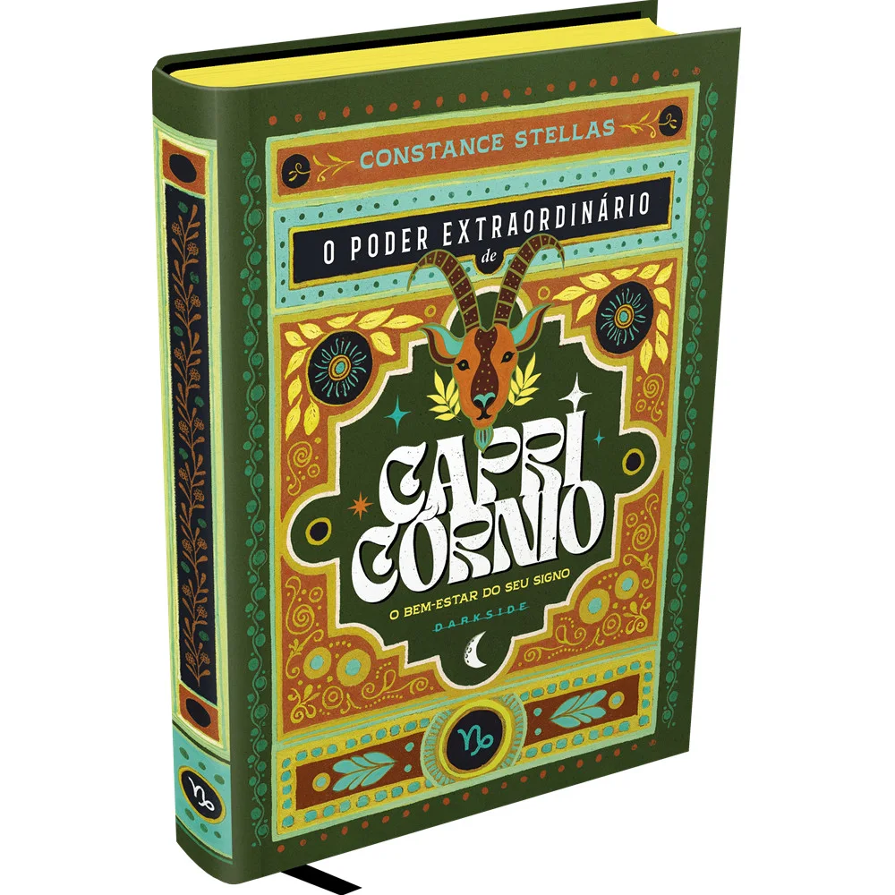 Livro - O Poder Extraordinário de Capricórnio - por Constance Stellas - Editora Darkside
