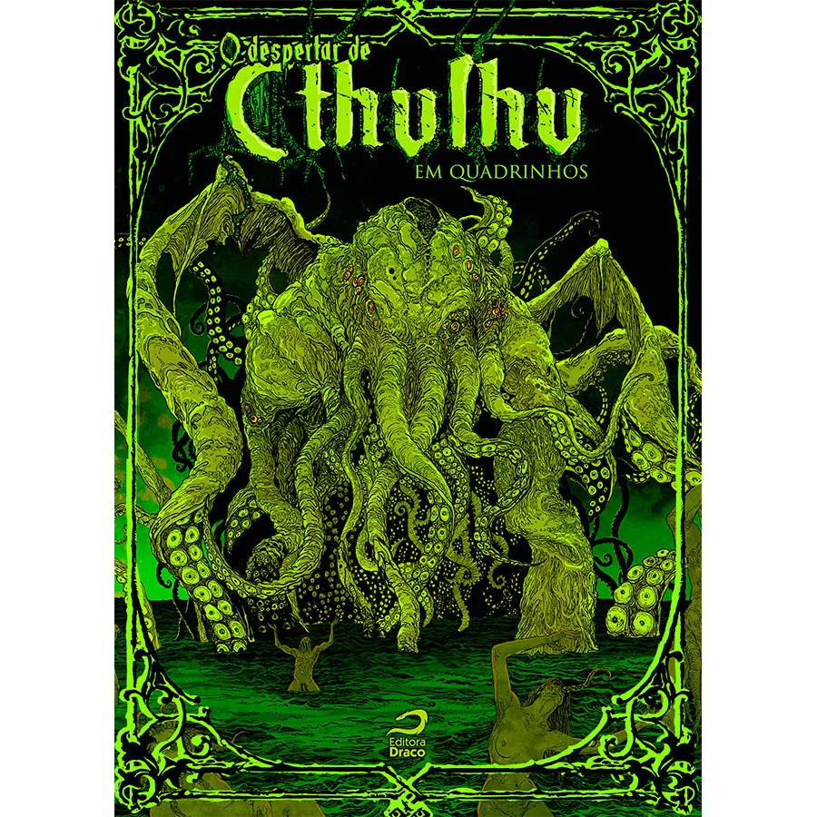 Comic - O Despertar de Cthulhu - Em Quadrinhos - Novo/Lacrado - Editora Draco - Em Quadrinhos