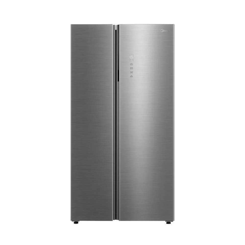 Geladeira Midea Side By Side Frost Free Inverter 700L Spacemaster MDRS923MMD463 Inox Bivolt