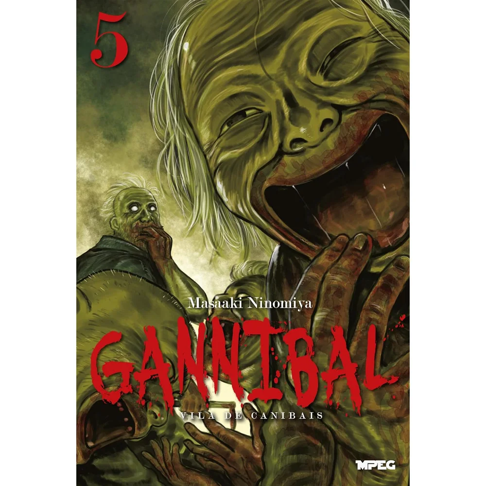 Mangá - Gannibal v.5 - por Masaaki Ninomiya - Editora MPEG