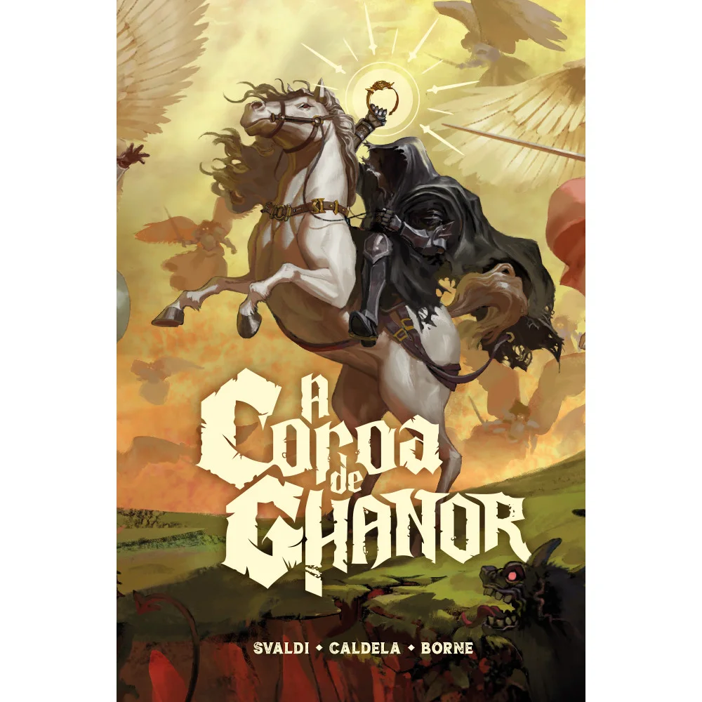 Livro - A coroa de Ghanor - Editora Jambô