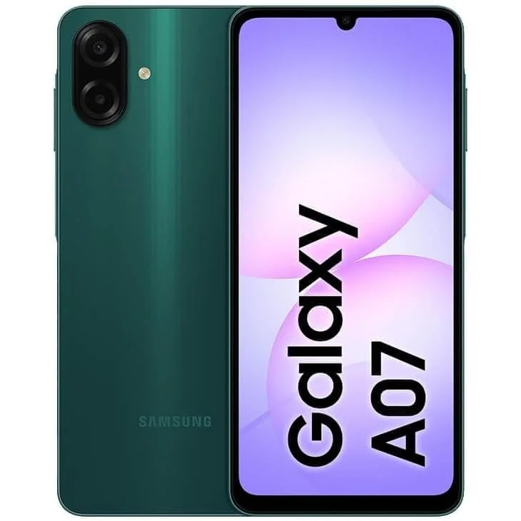 Celular Samsung Galaxy A07, 256GB, 8GB, 50MP - Verde