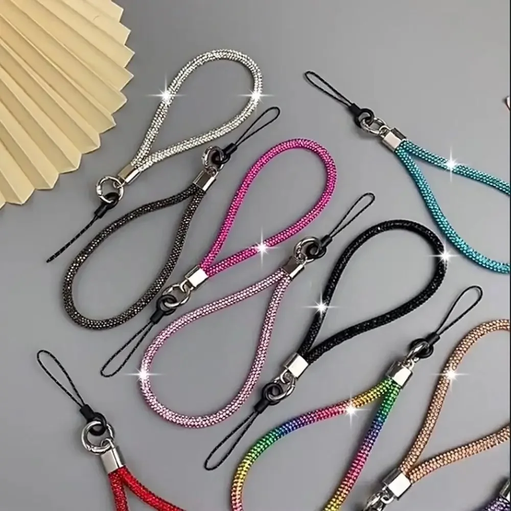 Cordão Para Smartphone Universal Alça  Pulseira Pulso Strass