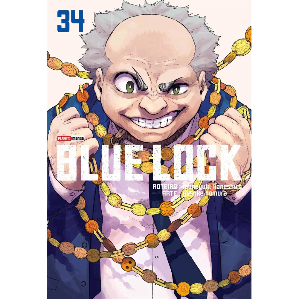 Mangá - Blue Lock Vol. 34 - Novo/Lacrado - Editora Panini -