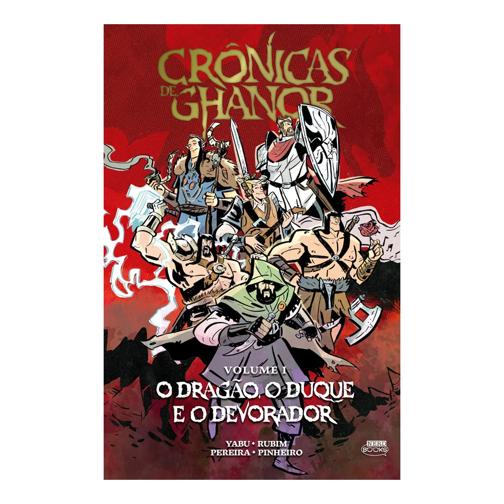 Comic - Crônicas de Ghanor Vol. 1 - O dragão, o duque e o devorador - Jambô -