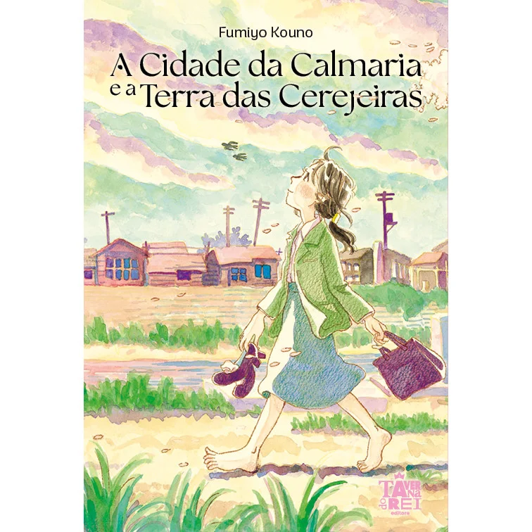 Livro - A Cidade da Calmaria e a Terra das Cerejeiras - por Fumiyo Kouno - Editora Taverna do Rei
