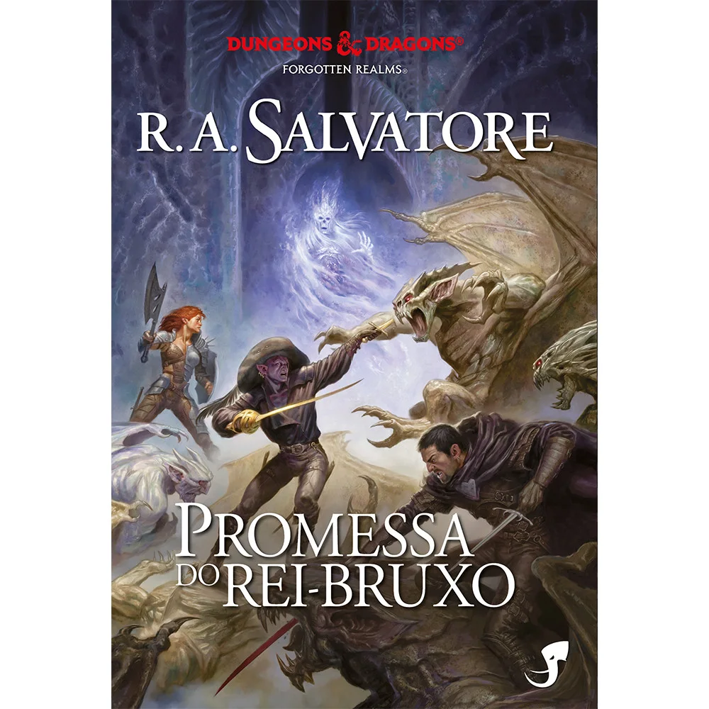 Livro - A Lenda de Drizzt Vol. 15 - Promessa do Rei-Bruxo - por R.A. Salvatore - Editora Jambô