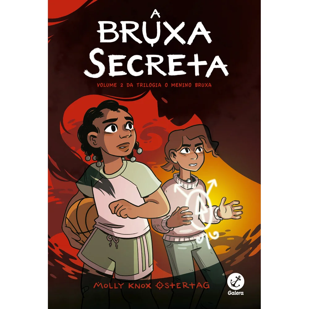Comics - A bruxa secreta (Vol. 2 O Menino Bruxa) - por Molly Knox Ostertag - Editora Galera