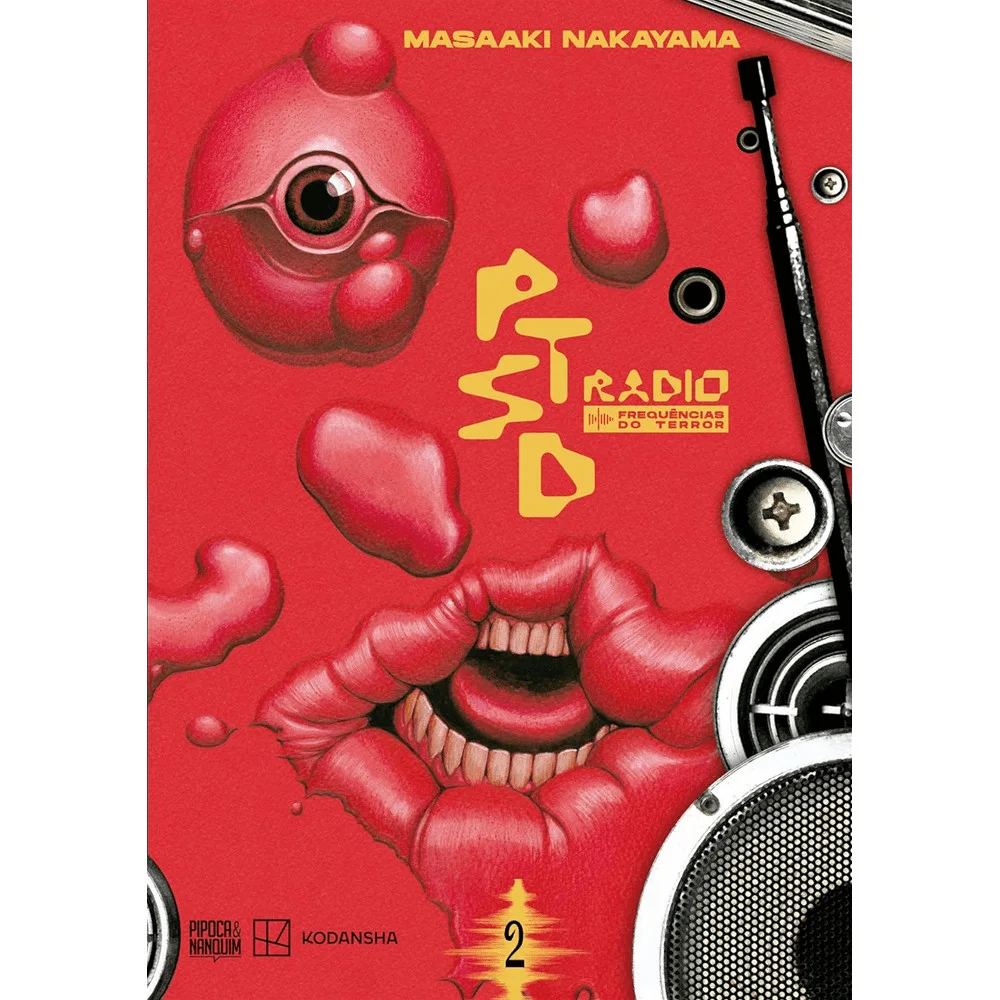 Livro - PTSD Radio: Frequências do Terror 02 - Masaaki Nakayama, Pipoca & Nanquim
