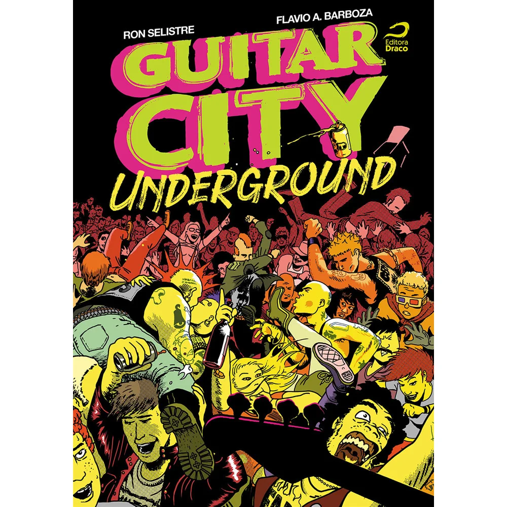 Comic - Guitar City: underground - Novo/Lacrado - Editora Draco -