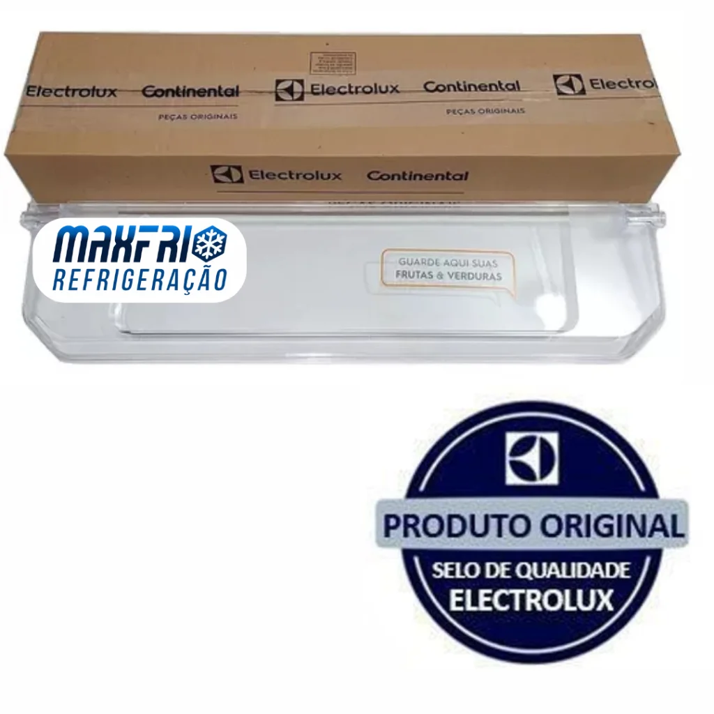 TAMPA GAVETA LEGUMES - TC56/TC56S - REFRIGERADOR FROST FREE ORIGINAL ELECTROLUX
