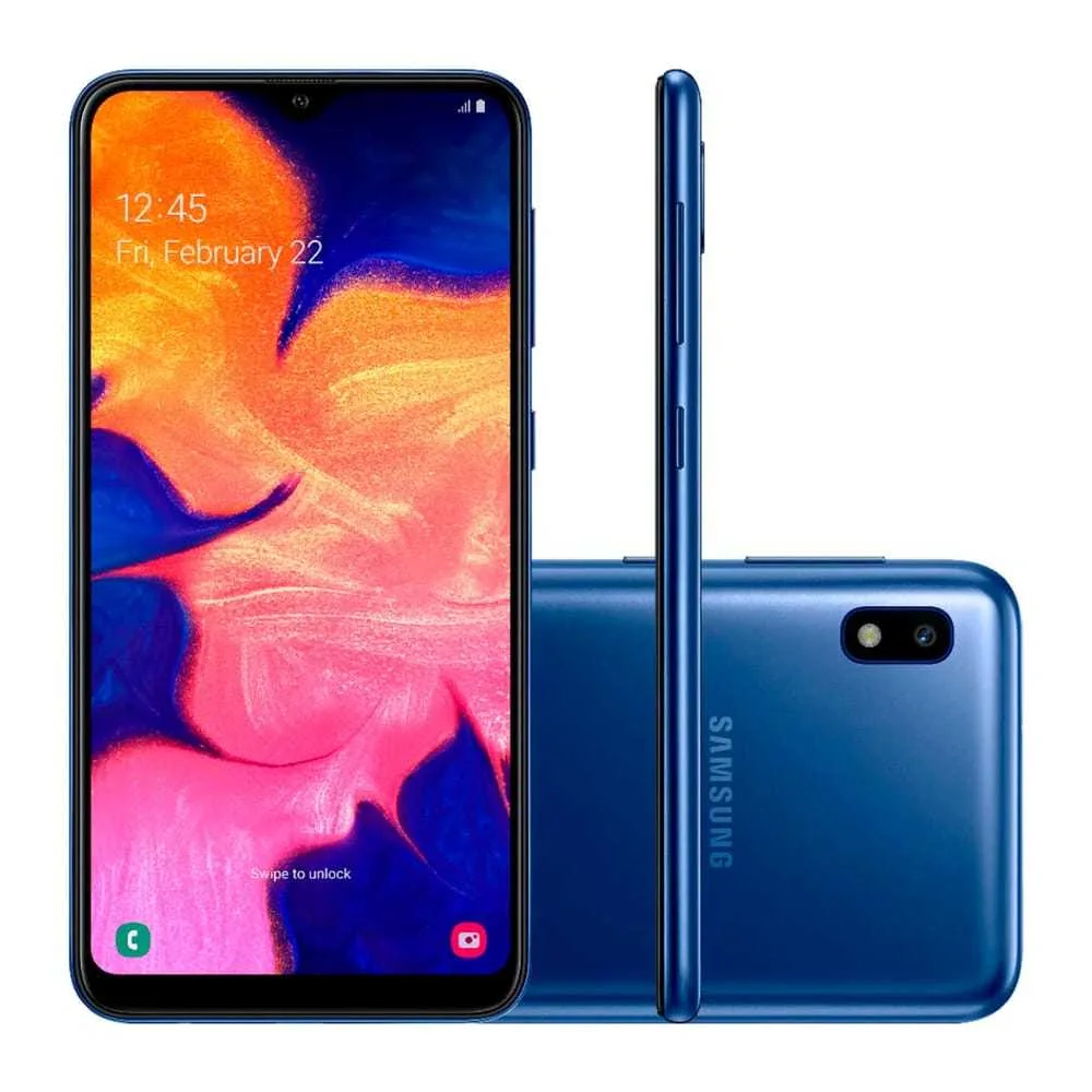 Smartphone Samsung Galaxy A10 32GB 2GB Ram Tela 6.2'