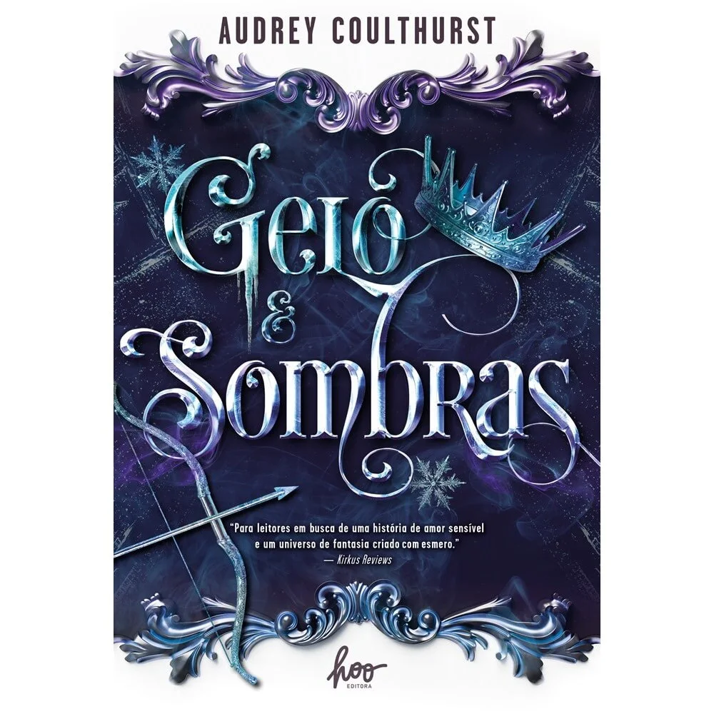 Livro - Gelo & sombras - por Audrey Coulthurst - Hoo Editora