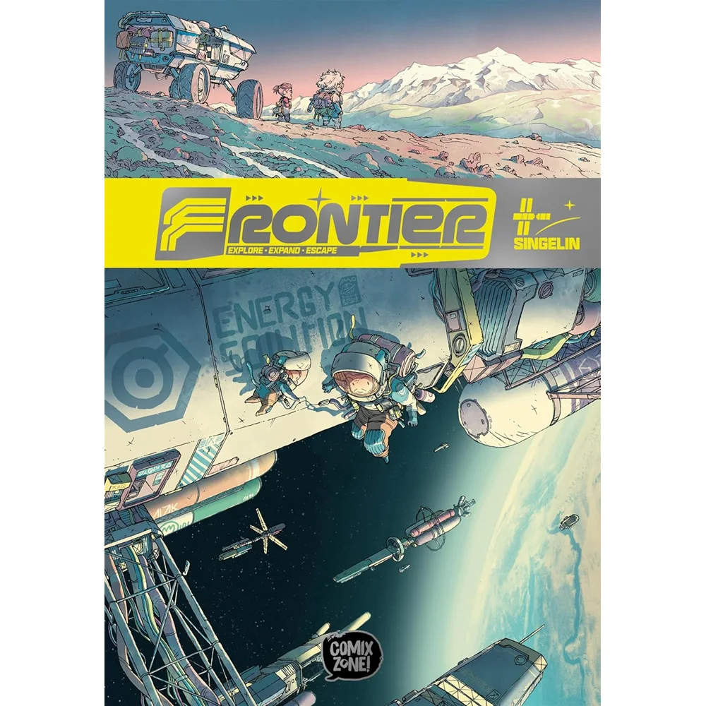 Comic - Frontier - (Graphic novel - Volume único) - Novo/Lacrado - Editora Comix Zone - (Graphic no