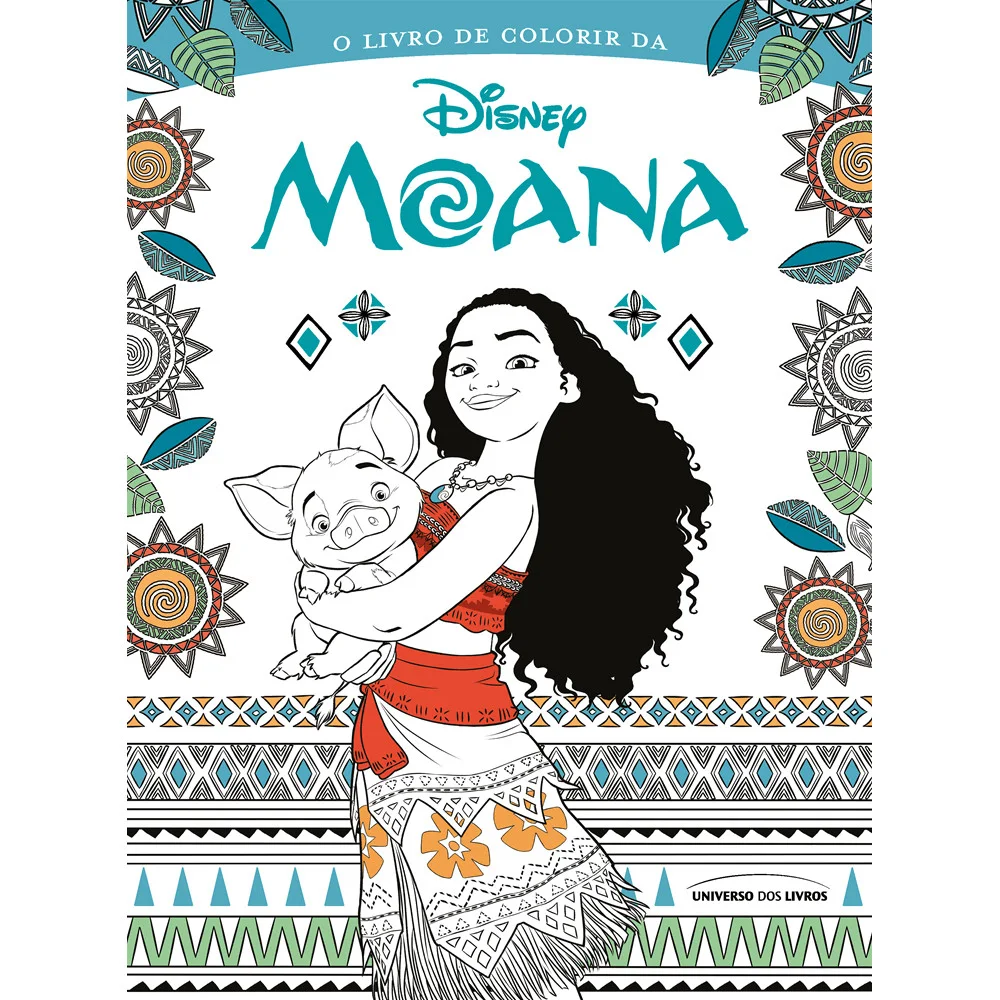 Livro - O livro de colorir da Moana - por Disney Book Group - Editora Universo dos Livros