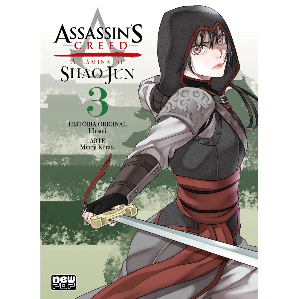 Mangá - Assassin's Creed - A Lâmina de Shao Jun: Volume 3 - Editora New Pop