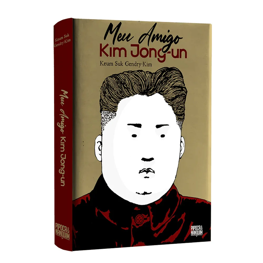 Mangá - Meu Amigo Kim Jong-un - Capa Variante Dourada - Novo/Lacrado - Editora Pipoca & Nanquim -