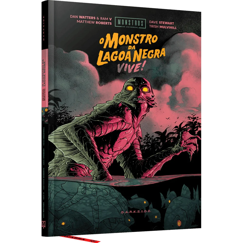 Comic - O Monstro da Lagoa Negra Vive! - Novo/Lacrado - Editora Darkside -
