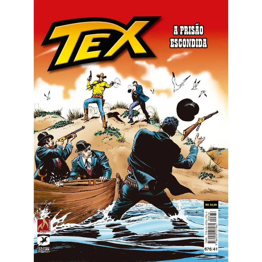 Comics - Tex 676 - por Mauro Boselli - Mythos Editora
