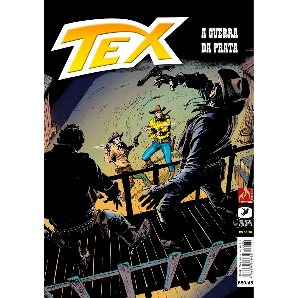 Comics - Tex 680 - por Gianfranco Manfredi - Mythos Editora
