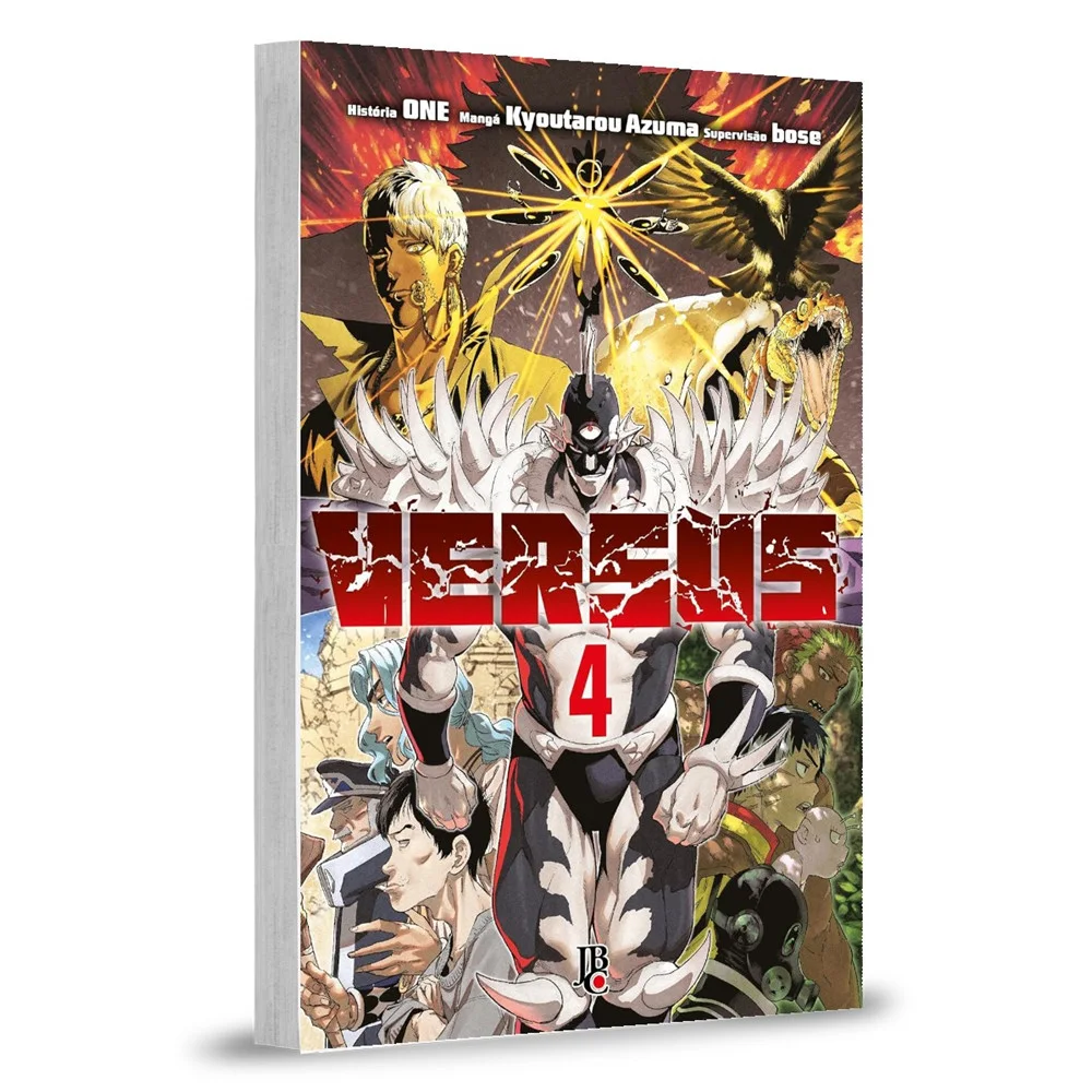 Mangá - Versus Vol. 04 - por Kyoutarou Azuma - Editora JBC