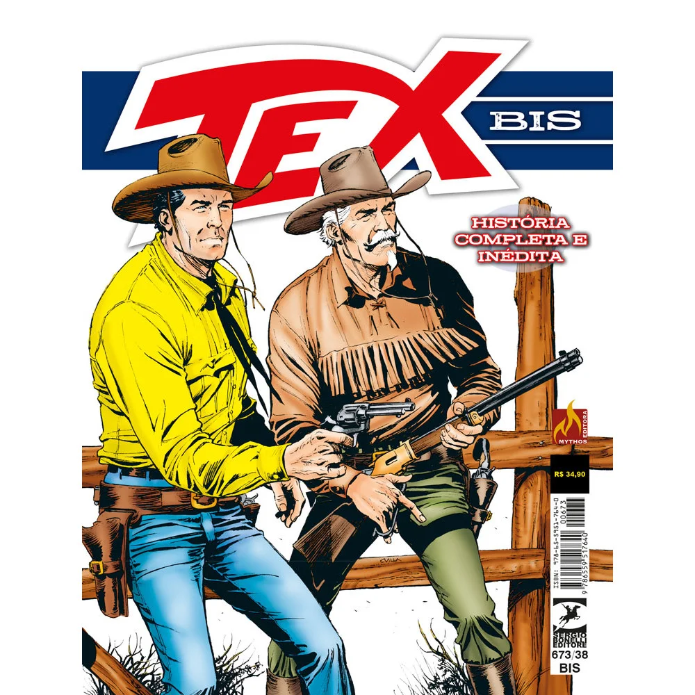 Comics - Tex 673-bis - por Antonio Zamberletti - Mythos Editora