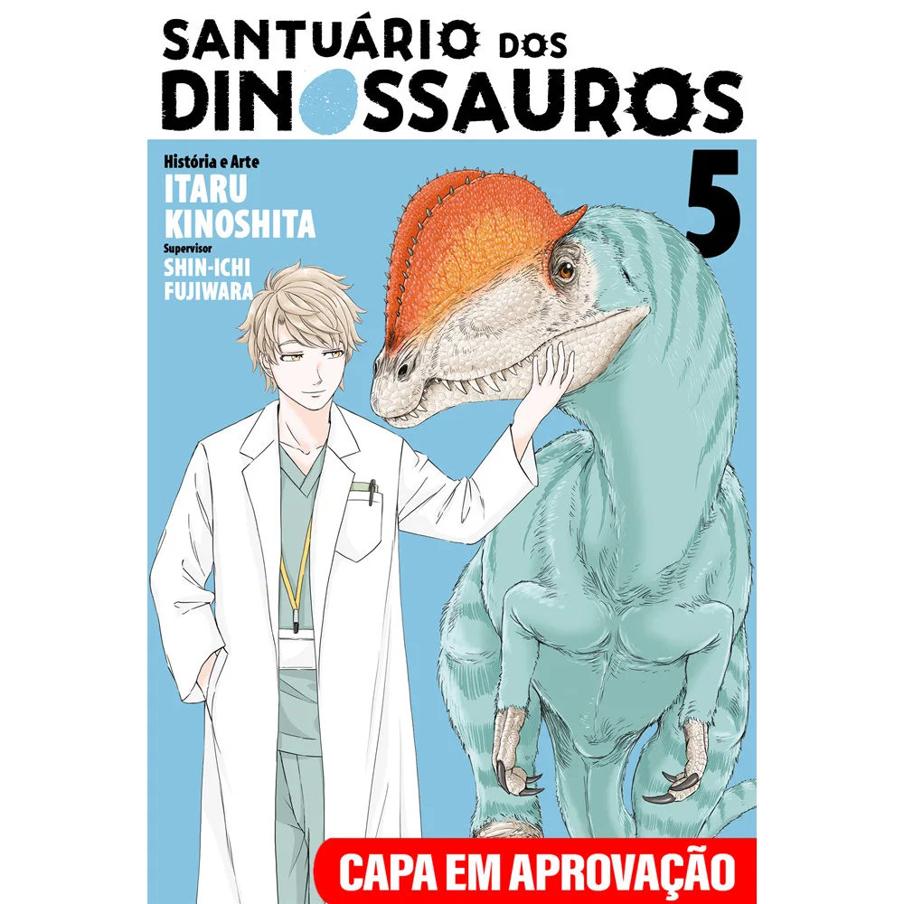 Mangá - Santuário dos Dinossauros - Volume 5 - por Itaru Kinoshita - Editora MPEG