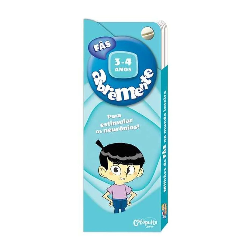 Abremente Fãs 3-4 anos livro lojaVP 071