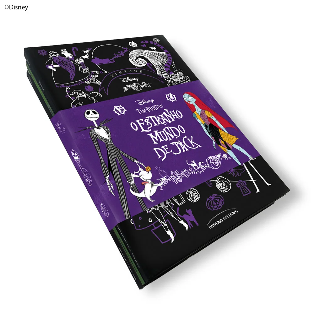 Livro - Kit O Estranho Mundo de Jack - Editora Universo dos Livros