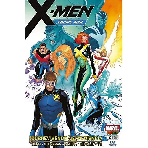Comic - X-men: equipe azul - volume 2 - Novo/Lacrado - Editora Panini -