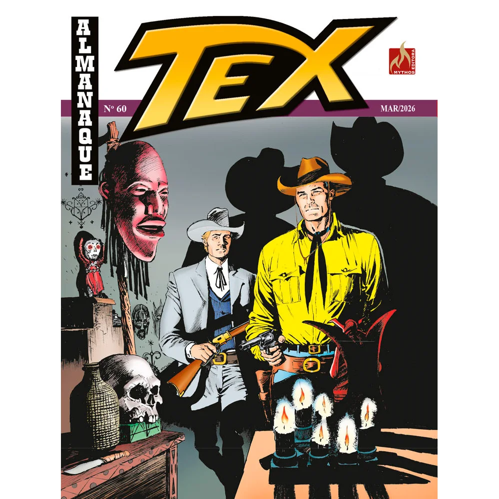 Comic - Tex almanaque nº 060 - Novo/Lacrado - Editora Mythos Editora -