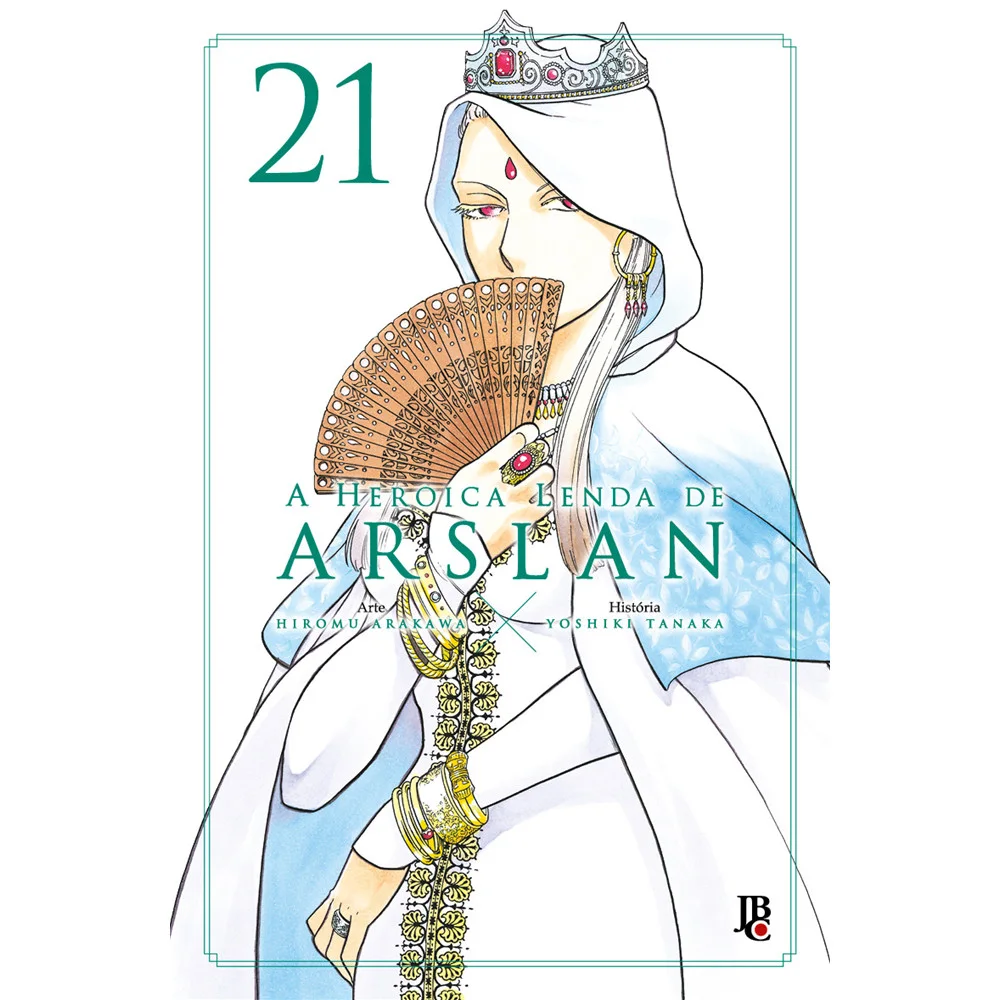 Mangá - A Heroica Lenda de Arslan Vol. 21 - Editora JBC