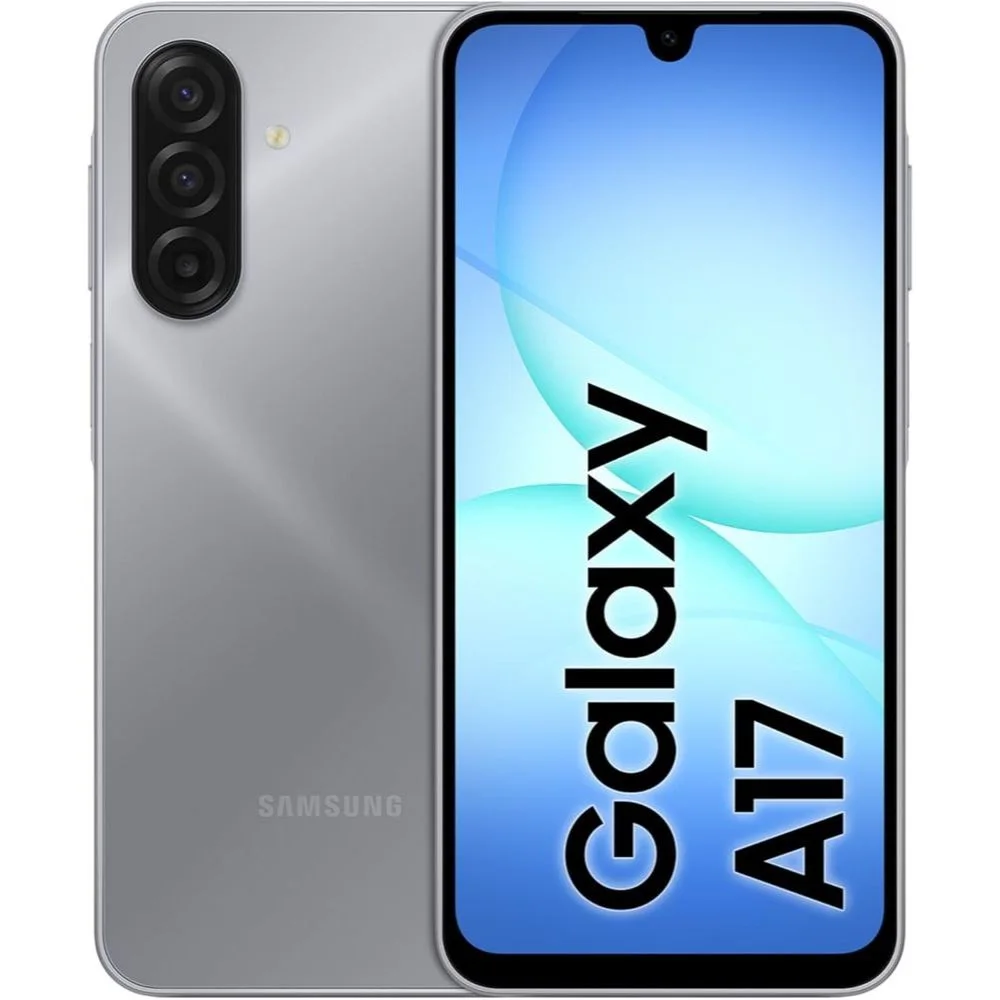 Smartphone Samsung Galaxy A17 com IA, 256GB, 8GB RAM,  4G, Cinza