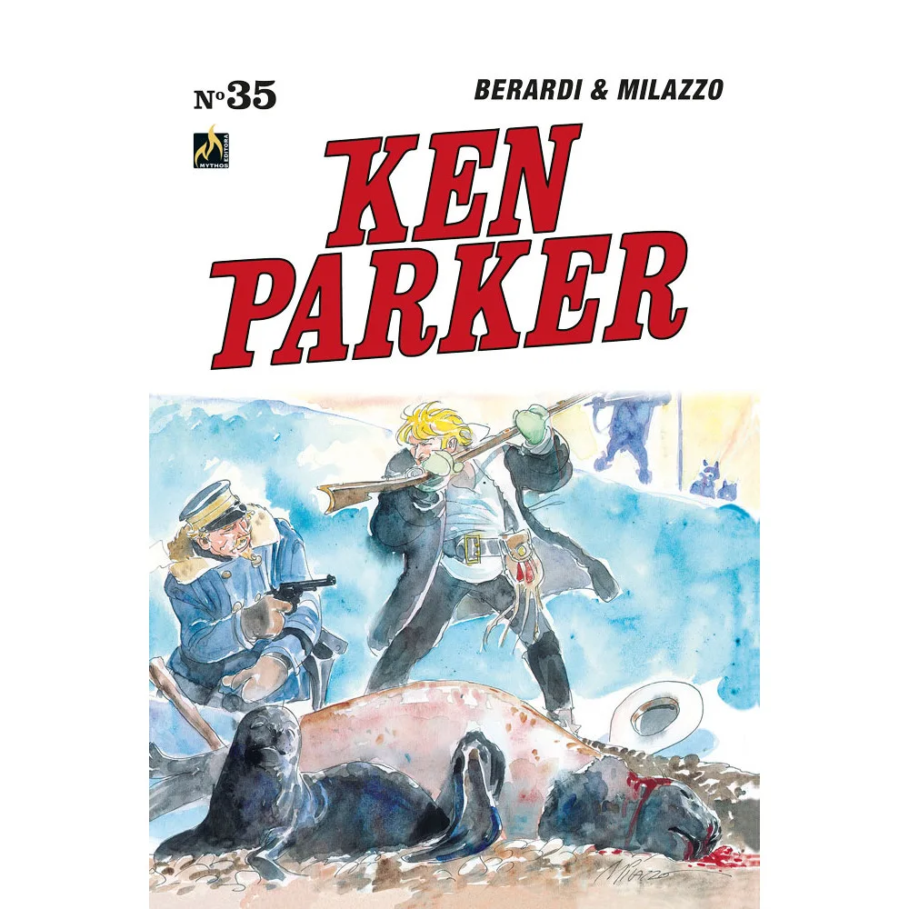 Comics - Ken Parker vol. 35 - por Giancarlo Berardi - Mythos Editora