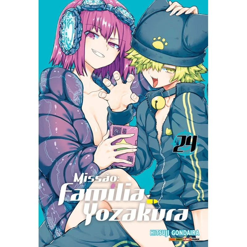 Mangá - Missão: família Yozakura vol. 24 - por Hitsuji Gondaira - Editora Panini