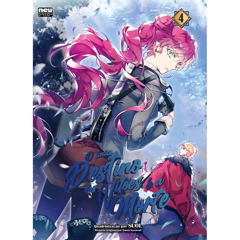 Mangá - O único Destino dos Vilões é a Morte: Volume 4 - Editora New Pop