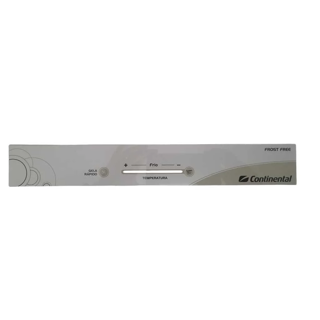 Adesivo Controle Temperatura Refrigerador Continental Frost Free 225D4985P013 RFN711607