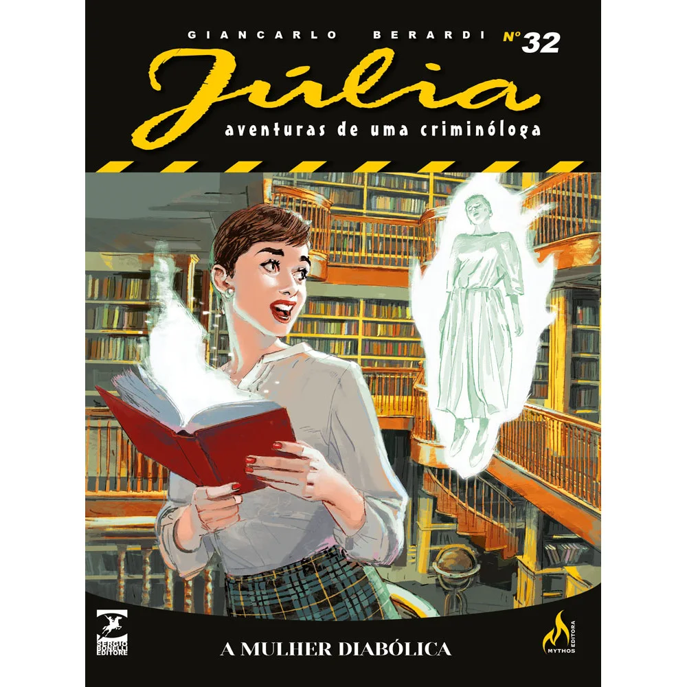 Comic - Júlia nova série 32 - Novo/Lacrado - Editora Mythos Editora -