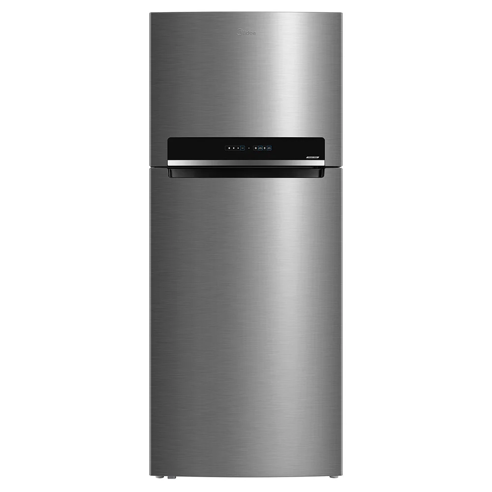 Geladeira Frost Free Midea 473 Litros MD-RT611EVK463 Turbo freezer Duplex Inverter Inox Bivolt