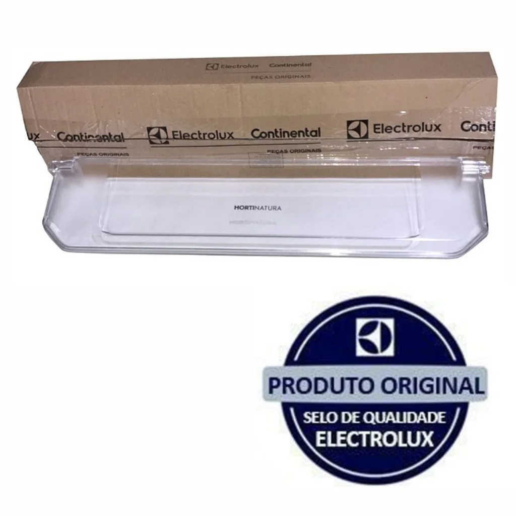 TAMPA HORTINATURA GAVETA LEGUMES - IF55/IF55S/DF56/DF56S/IF55B - REFRIGERADOR FROST FREE ORIGINAL ELECTROLUX