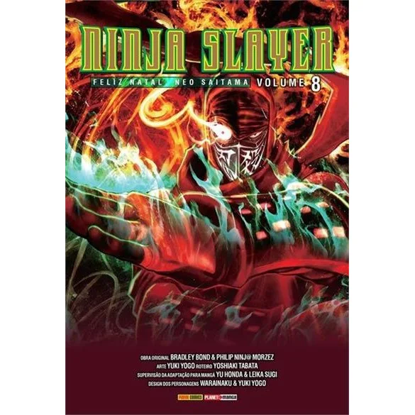 Mangá - Ninja Slayer - Volume 8 - Novo/Lacrado - Editora Panini -
