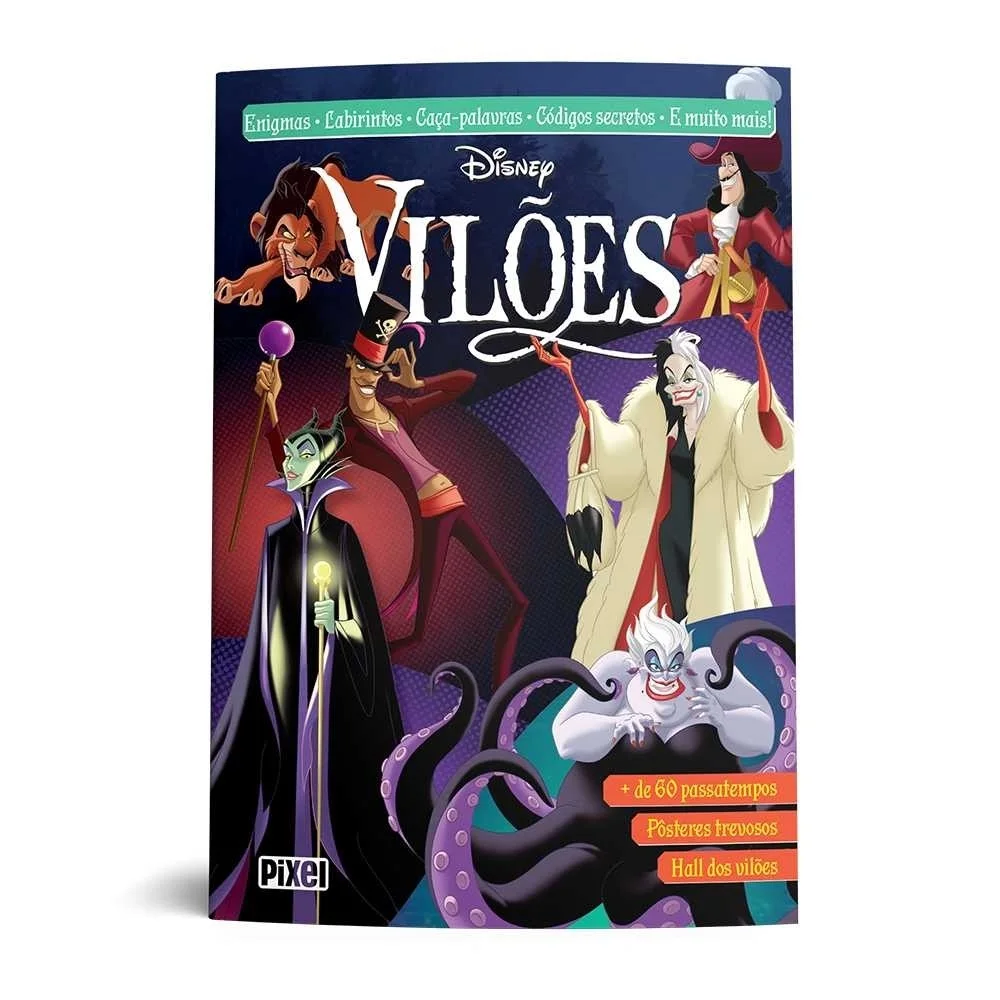 Livrão Vilões da Disney