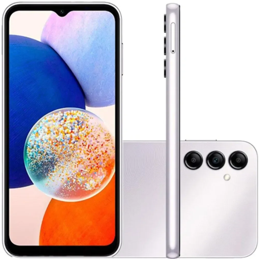 Outlet - Smartphone Samsung Galaxy A14 64GB 4GB de RAM Prata