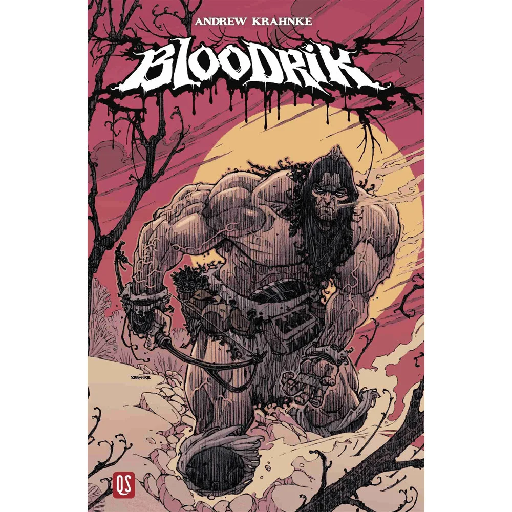 Livro - Bloodrik - por Andrew Krahnke - Editora QS Comics
