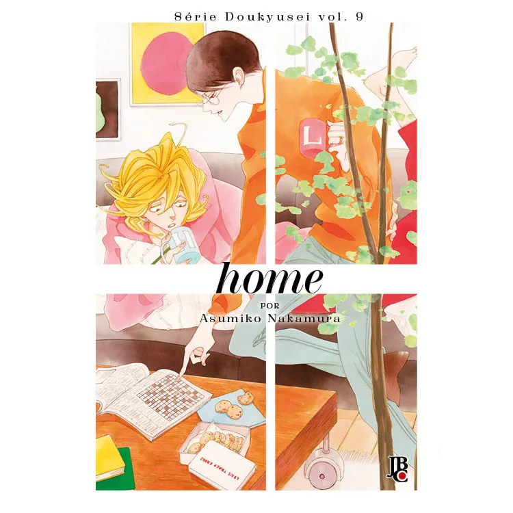 Mangá - Série Doukyusei - HOME - Vol. 09 - por Asumiko Nakamura - Editora JBC
