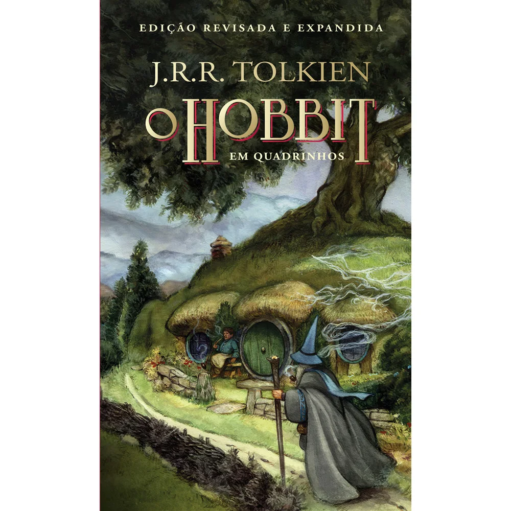 Livro - O Hobbit em quadrinhos - por J.R.R. Tolkien - Editora HarperCollins