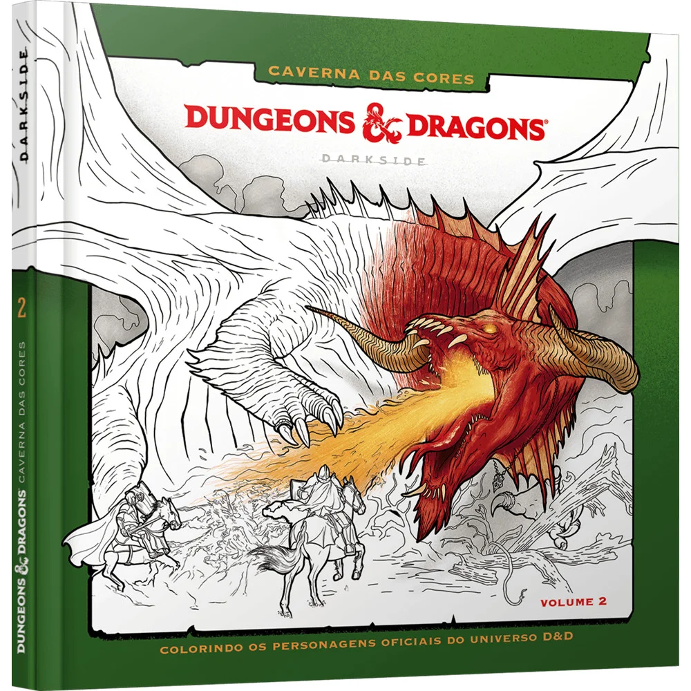 Livro - Dungeons & Dragons: Caverna das Cores - Volume 2 - Editora Darkside