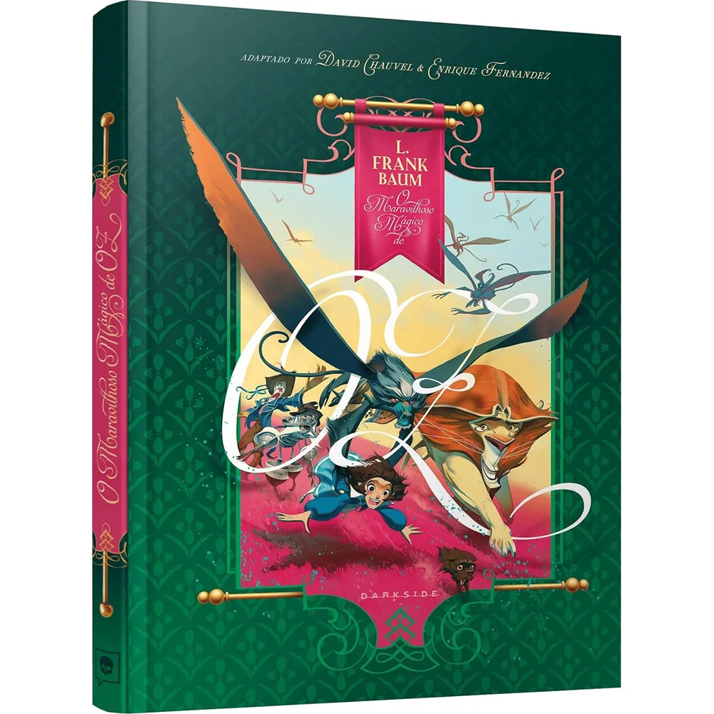 Livro - O Maravilhoso Mágico de Oz - Novo - Editora Darkside -