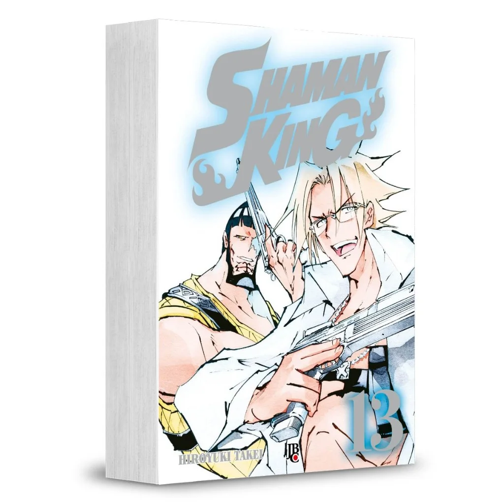 Mangá - Shaman King BIG Vol. 13 - por Hiroyuki Takei - Editora JBC