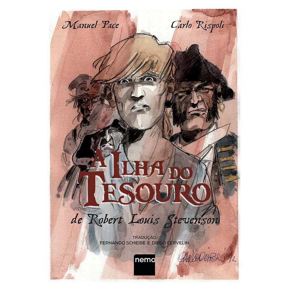 Comic - A Ilha do Tesouro - De Robert Louis Stevenson - Novo/Lacrado - Editora Nemo - De Robert Lo